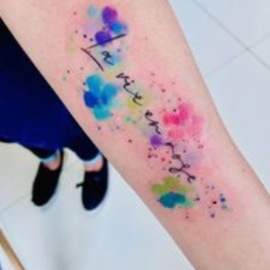 Lettering - Acuarela