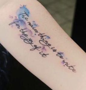 Lettering - Acuarela